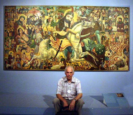Вернисаж одной картины в Бруклинском музее "Битва при Кербеле" - глазами азербайджанского художника (фото)